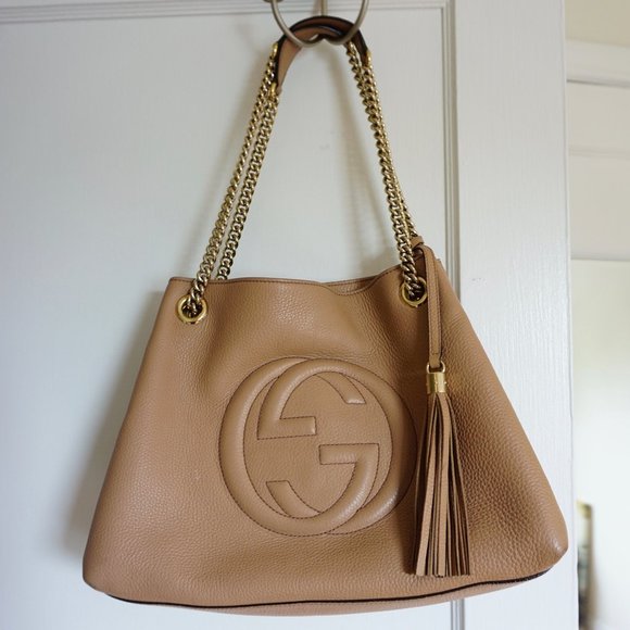 gucci bag with gold chain